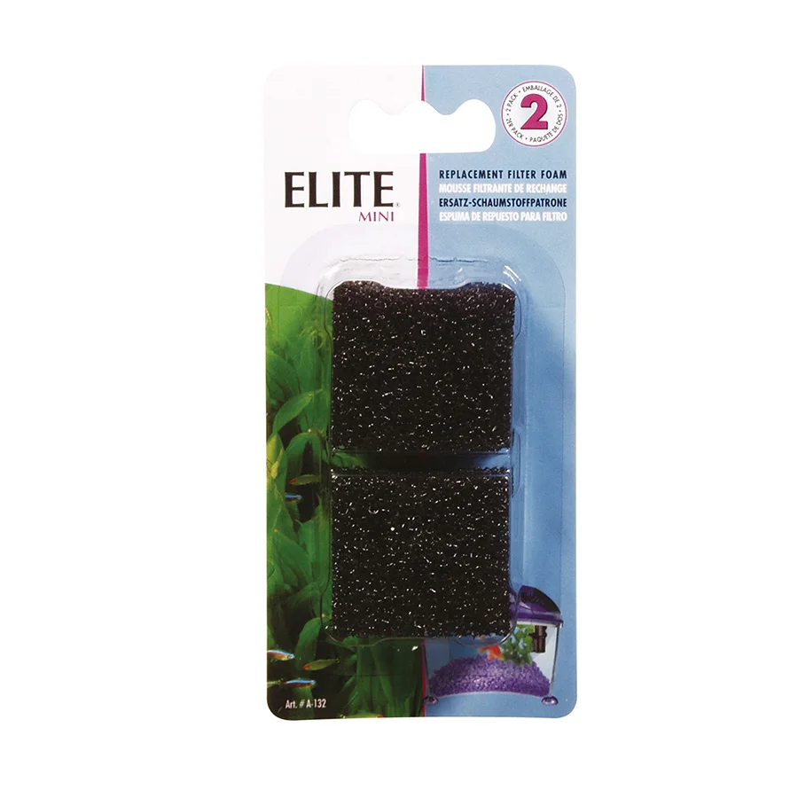 Prestigious Elite Mini Filter Sponge 2 Pack Easy-to-Use