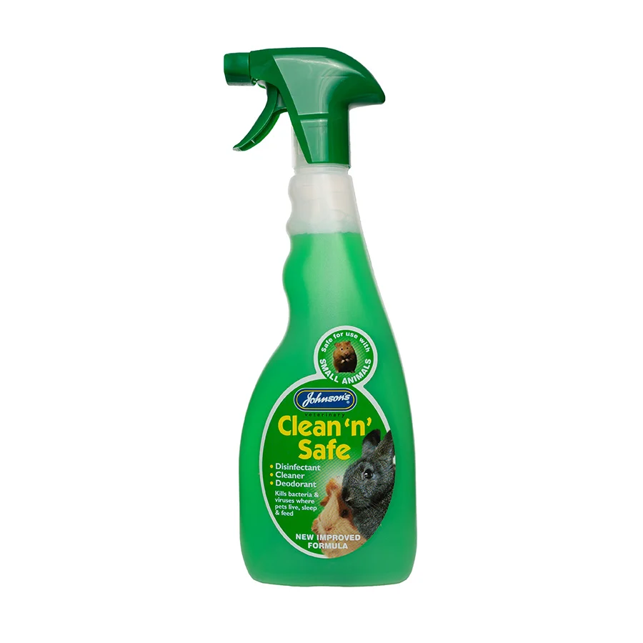Top-Quality Johnsons Clean x27 N x27 Safe Disinfectant For Small Animals 500ml Original Design