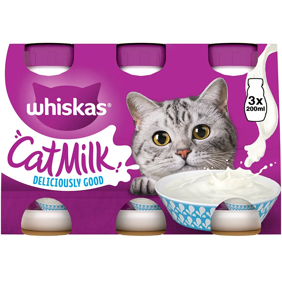 Secure Whiskas Kitten Cat Milk 600ml Fast