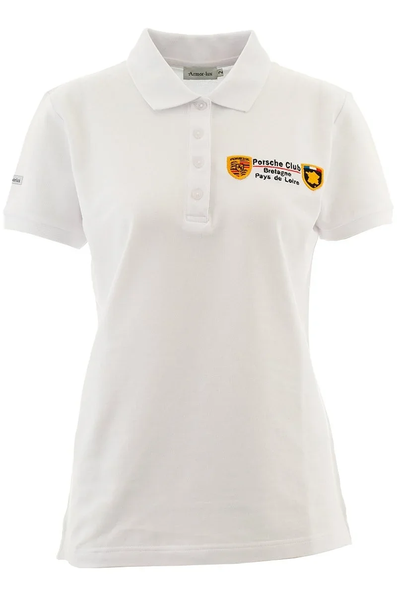 Environmentally Friendly Polo Porsche Club Femme Long-Lasting