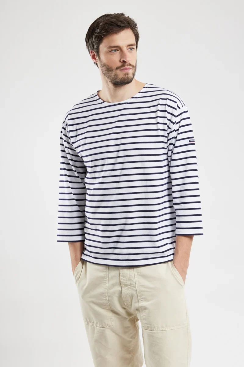 Minimalist Marinière Beg Meil – coton léger Fine Crafted