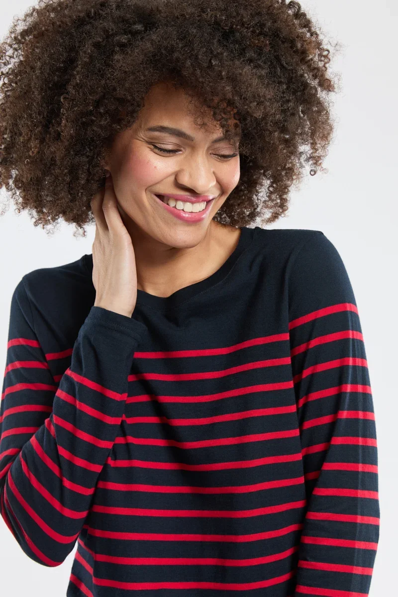 Casual Marinière – coton léger Functional