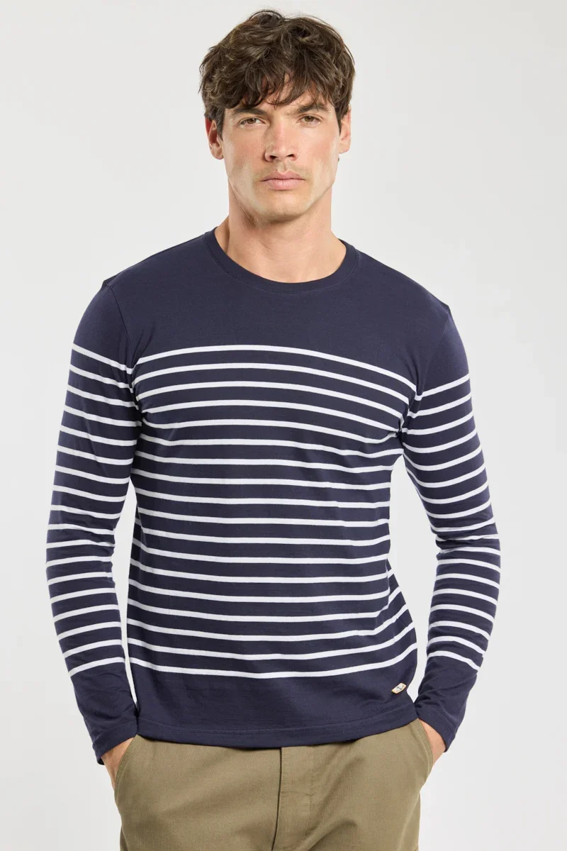 Exceptional Marinière – coton léger Green
