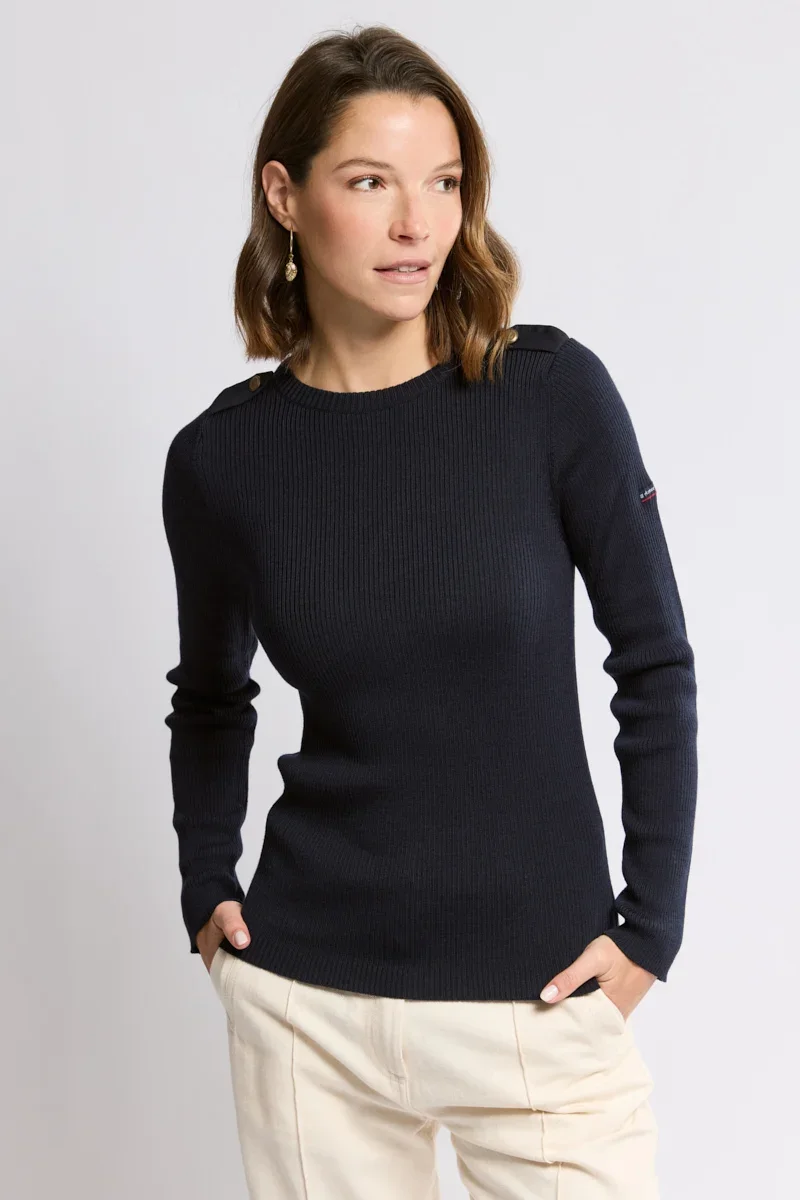 Unique Pull marin Redon – laine mérinos Organic