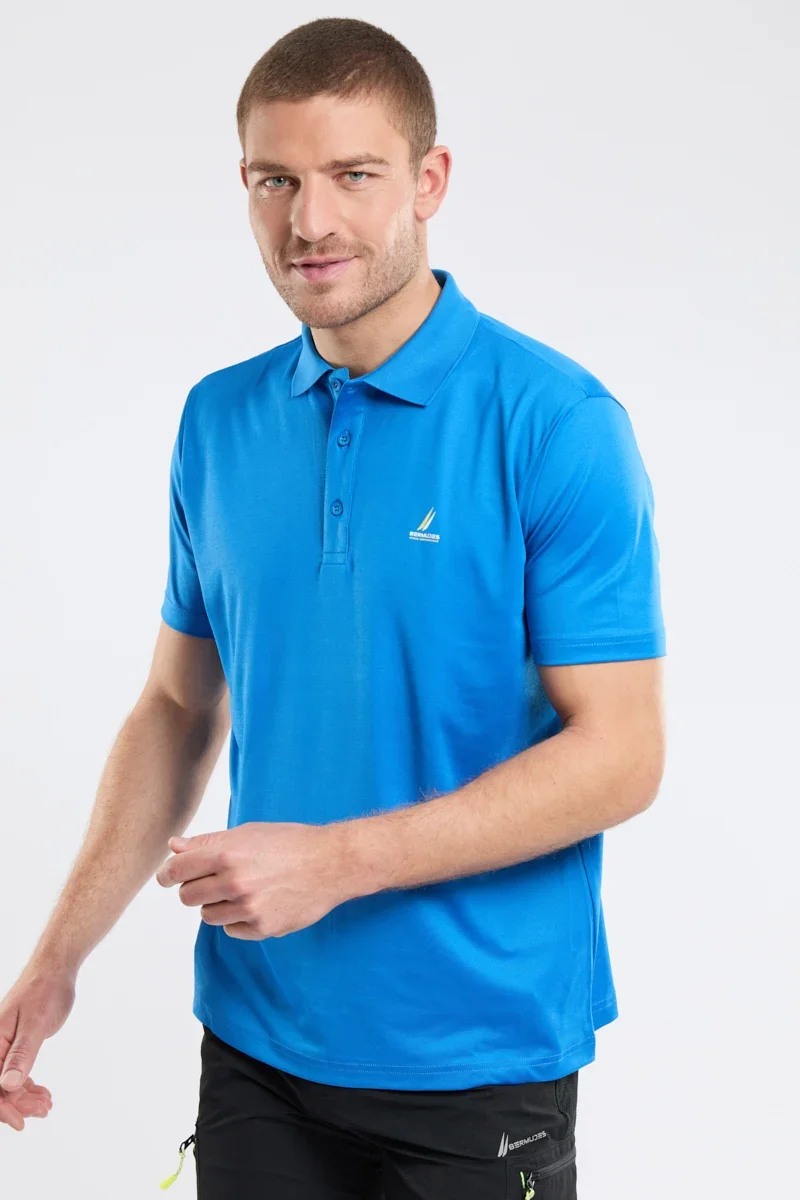 Expertly Made Polo GALT – polyester recyclé Selected