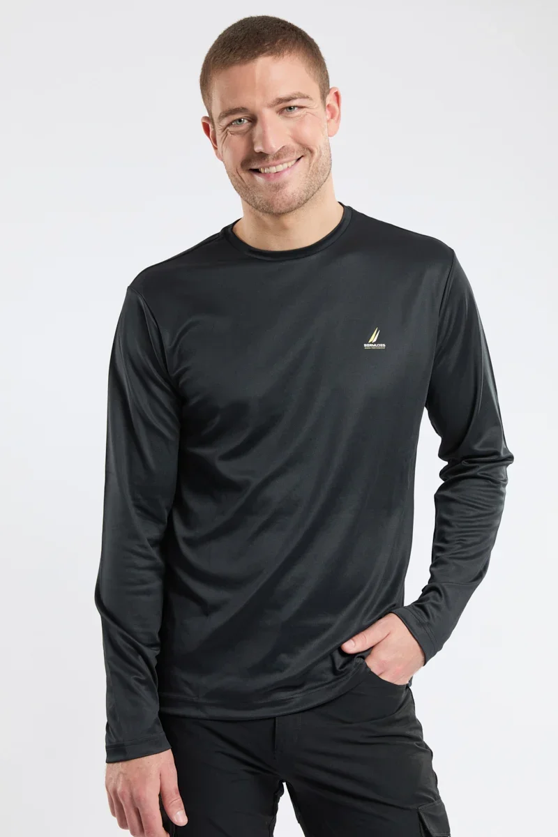 Sophisticated T-shirt manches longues VALLON – polyester recyclé User-Friendly