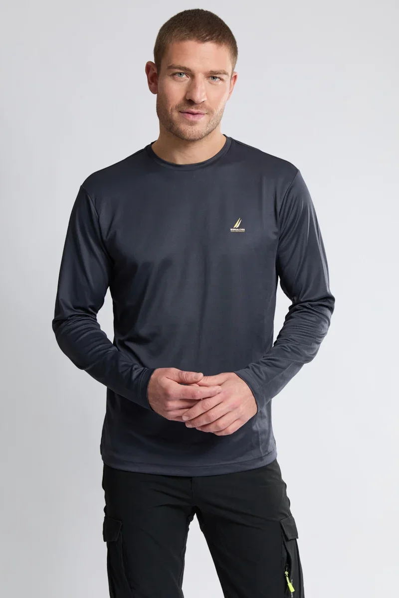 Next-Generation T-shirt manches longues VALLON – polyester recyclé Trendy
