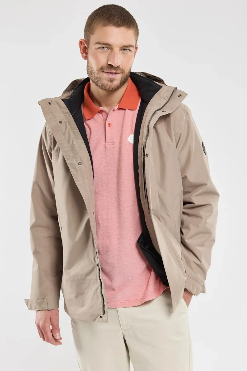 Environmentally Friendly Parka Sympatex® imper-respirante 3 en 1 HALOT Traditional