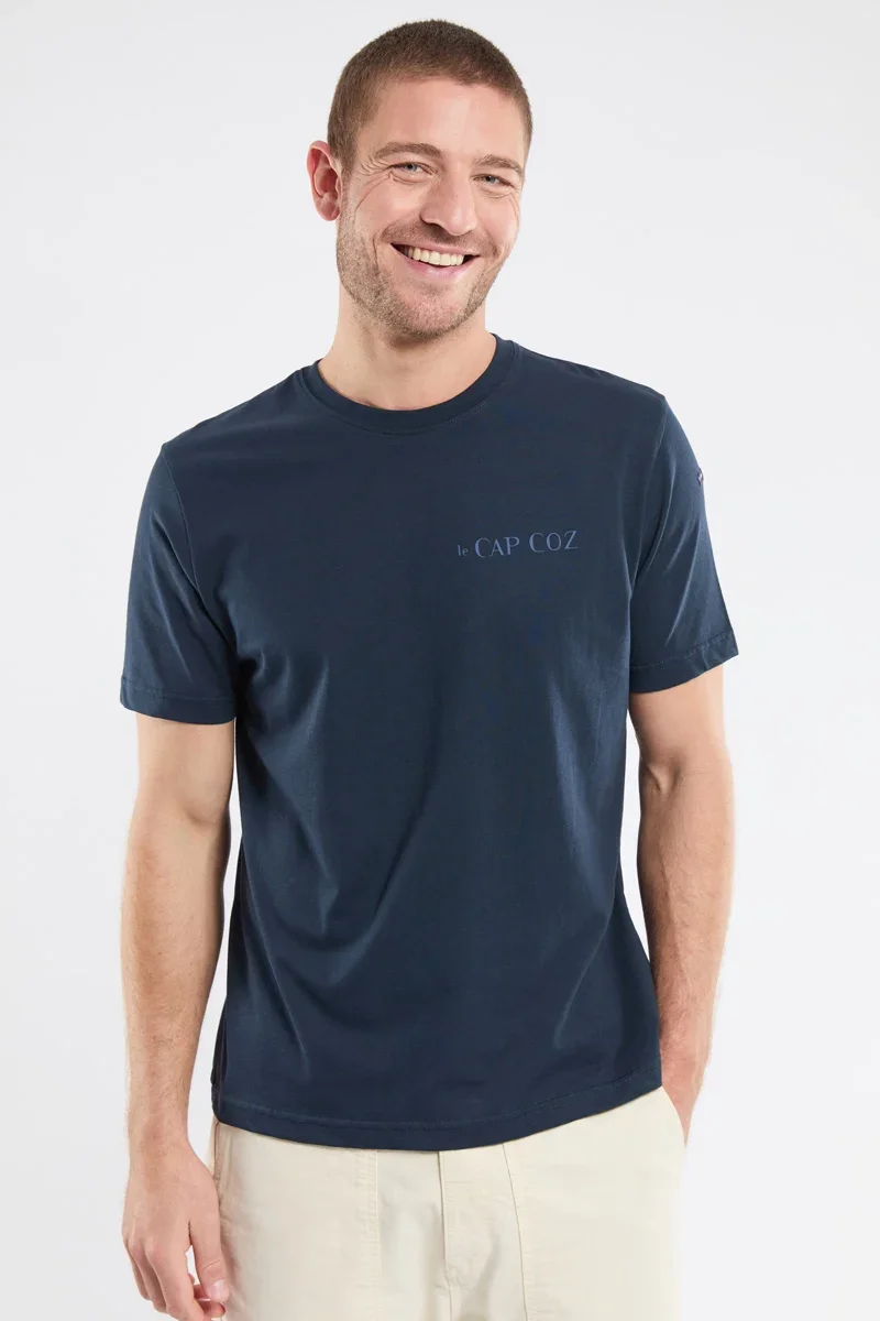 Contemporary Tee-shirt Cap Coz – coton Detailed