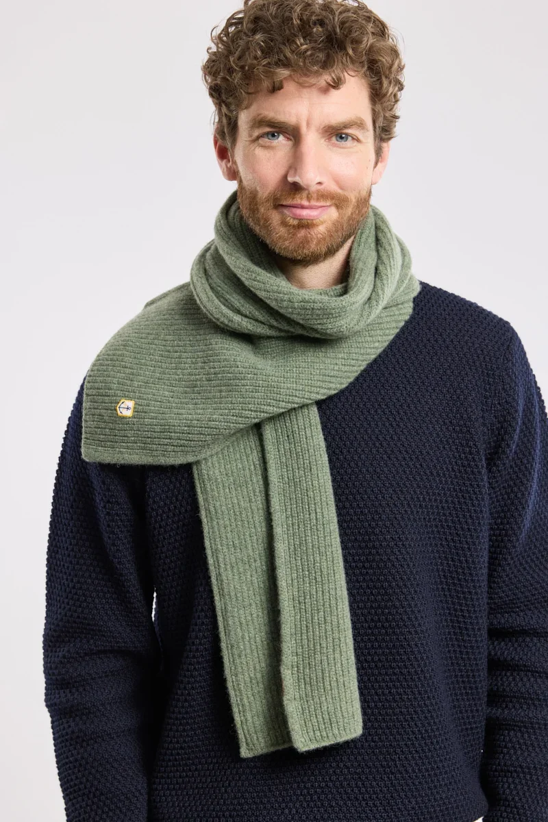 High-Grade Echarpe côte perlée – lambswool Prestigious