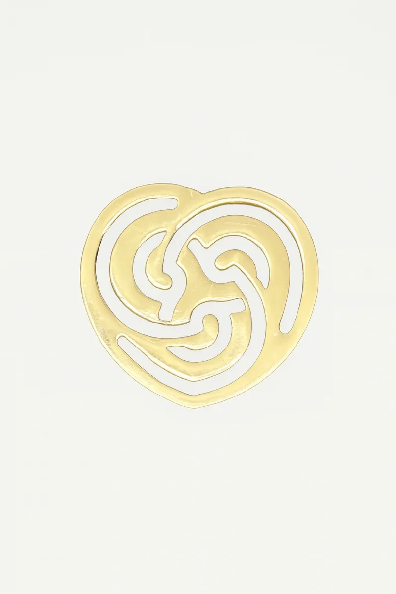 Pure Pin’s coeur doré Clean
