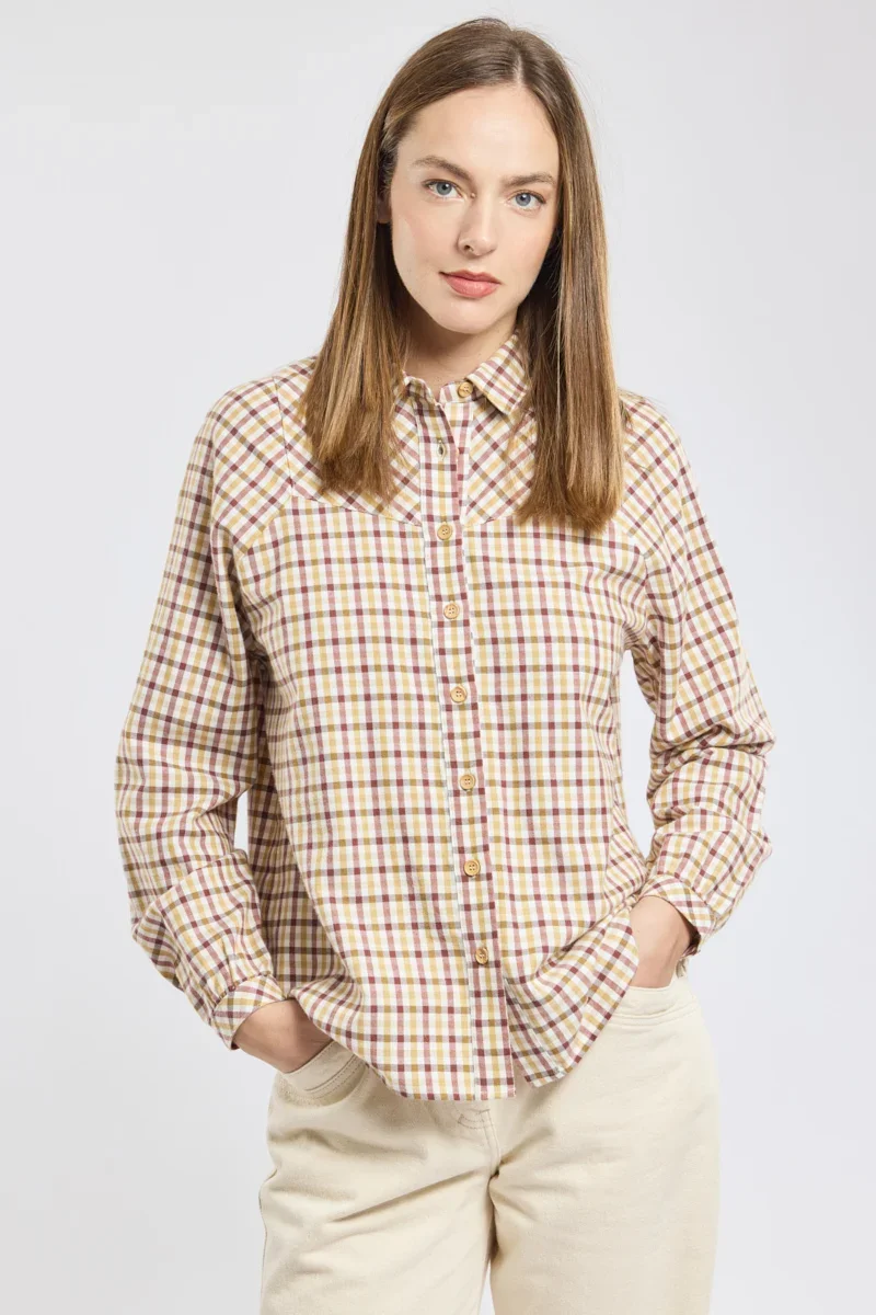 Quality Chemise à carreaux – coton World-Class