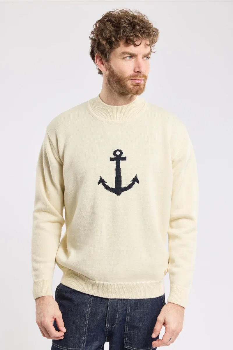 Exceptional Pull col montant Heritage – laine Soft