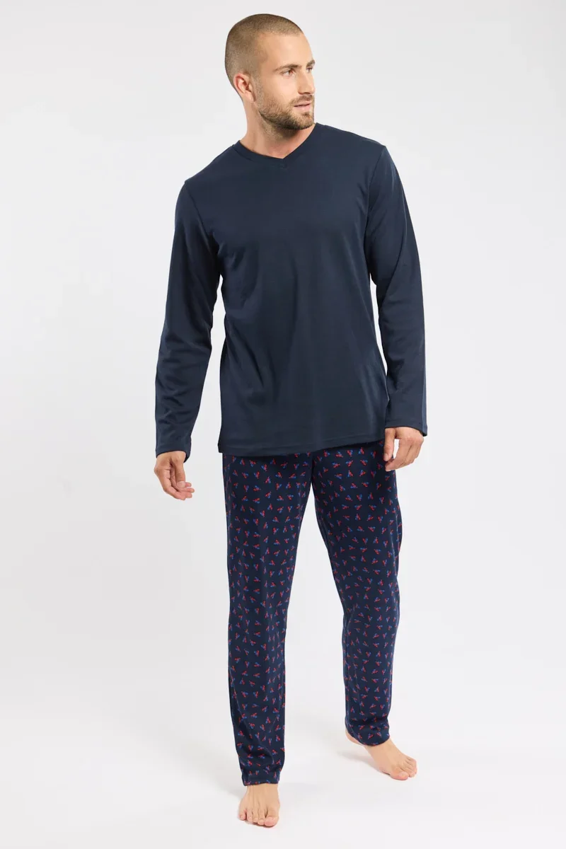 Advanced V-neck Pyjamas – cotton Reliable