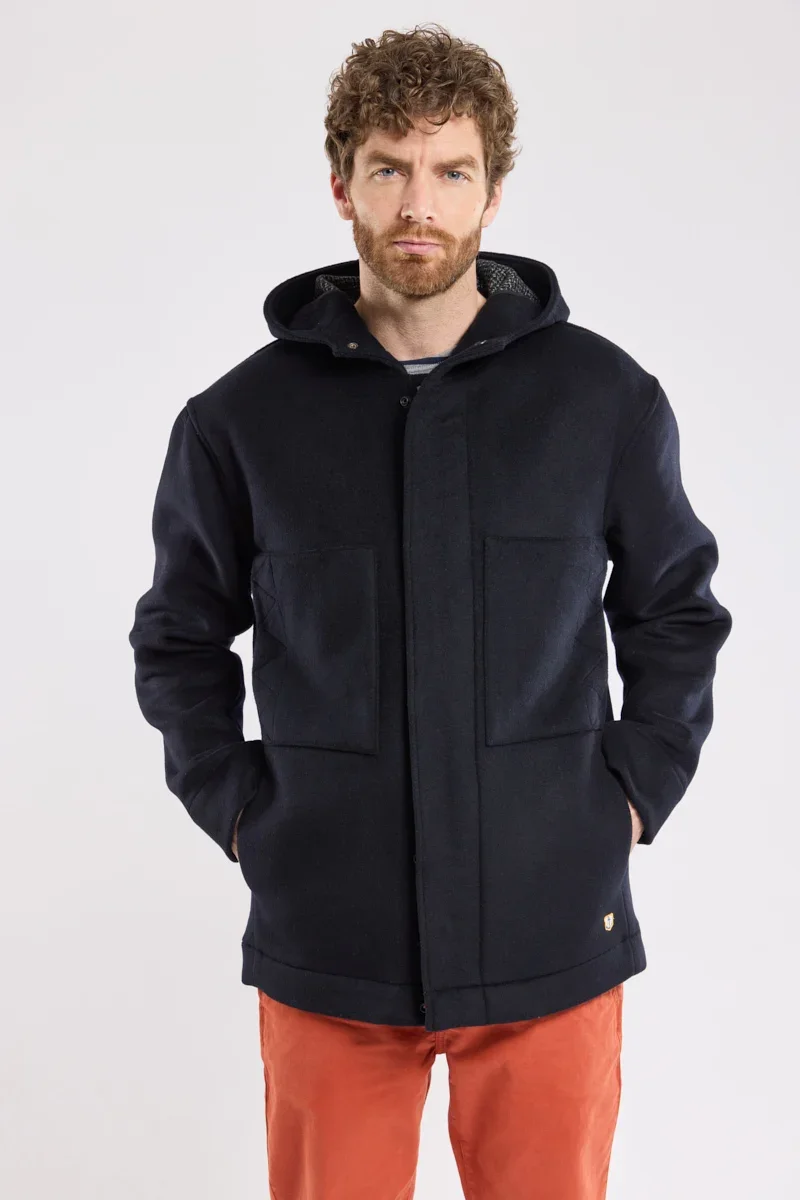 Contemporary Hooded Breton kabig – wool Luxury