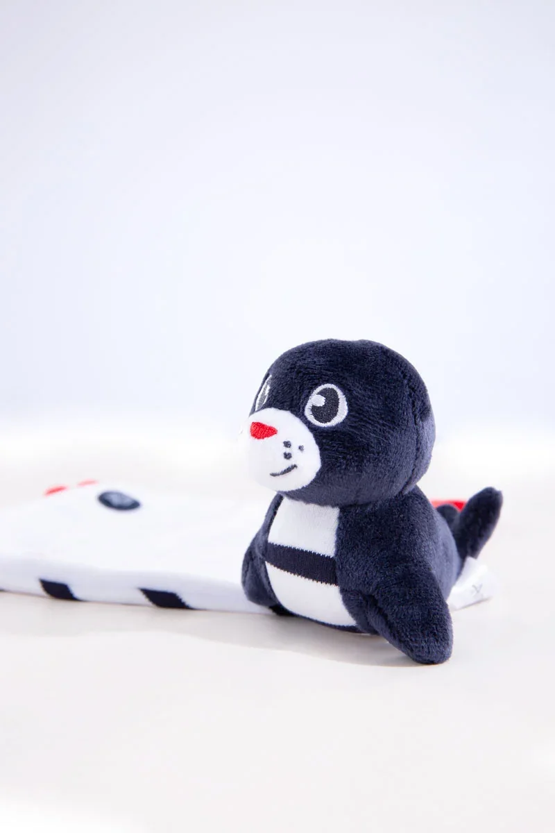 Enhanced Seal cuddly toy – velvet and cotton Artisan