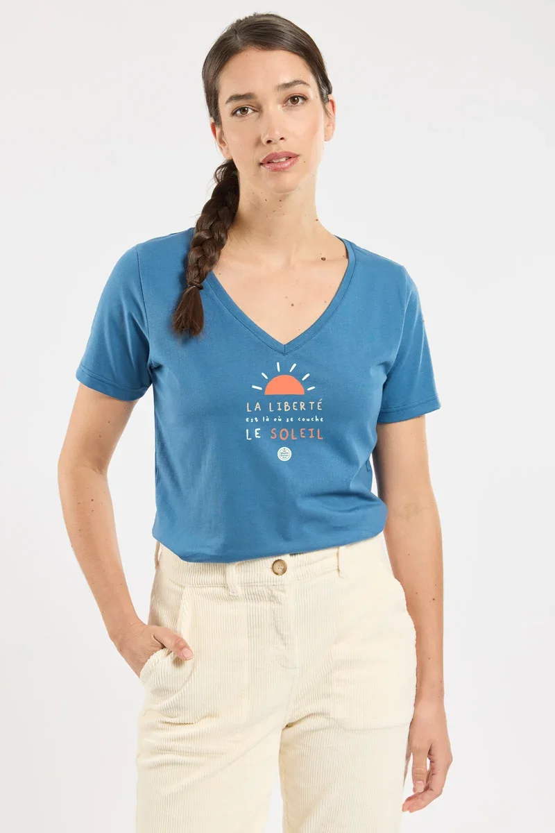 Responsible Screen-printed T-shirt – AMB Certified