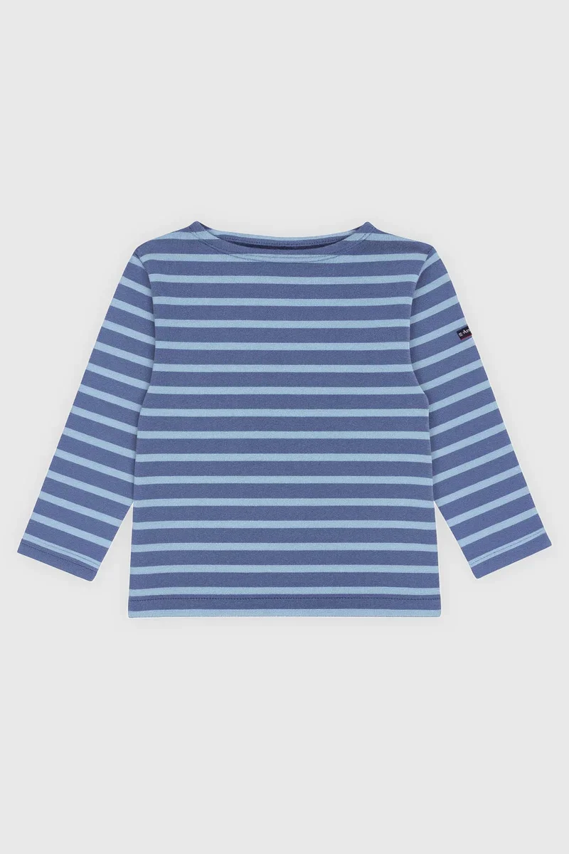 High-End Kids’ Breton striped shirt – thick cotton Refined