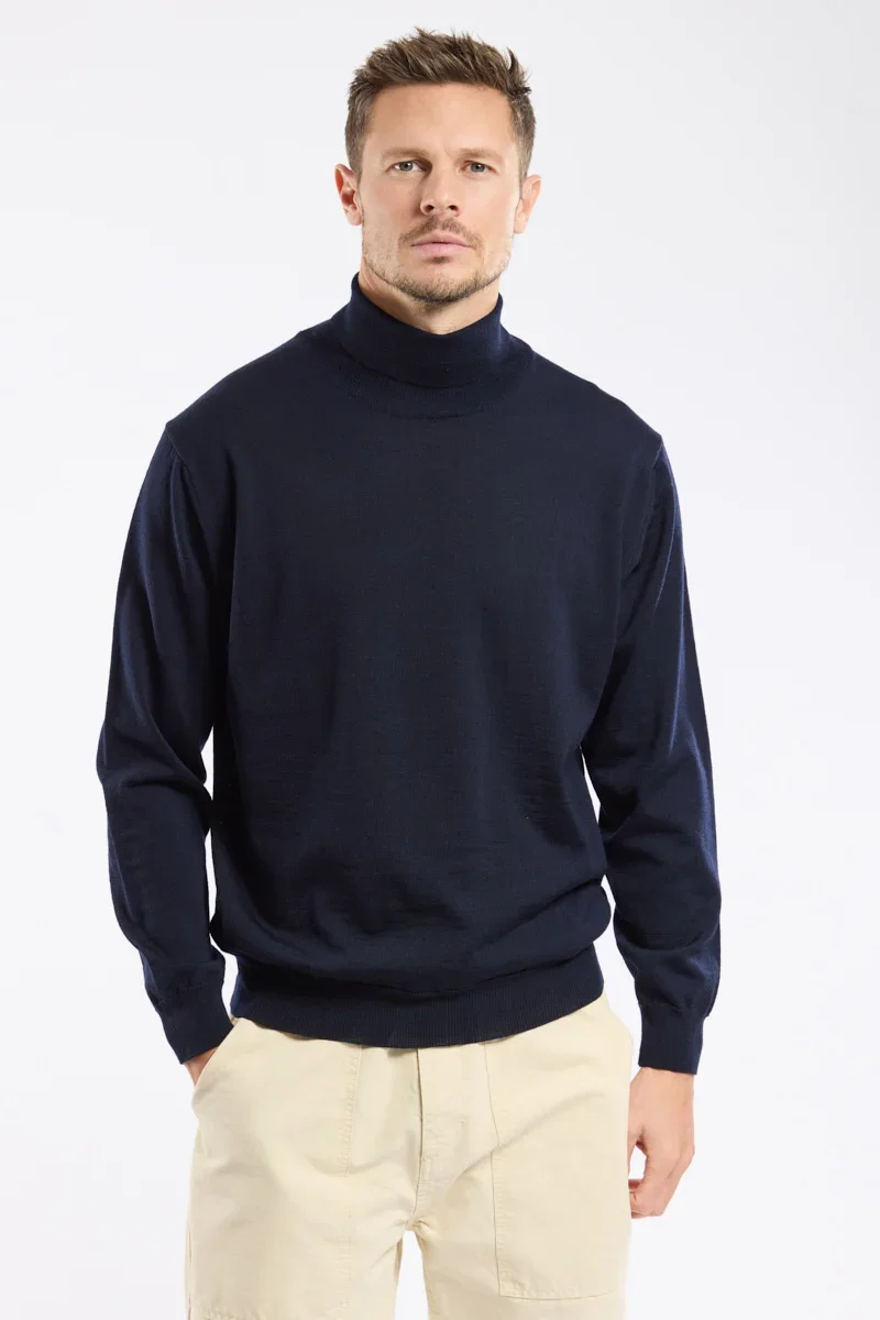 Official Turtle-neck jumper – wool High-Grade