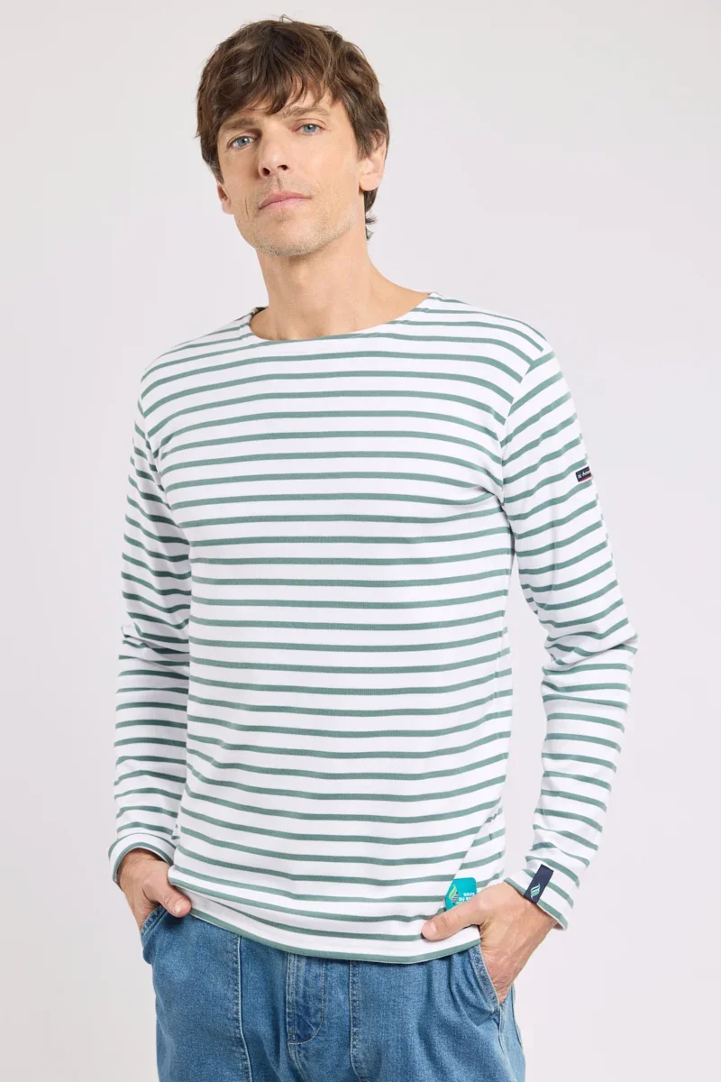 Certified Men’s striped shirt – thick cotton Unique