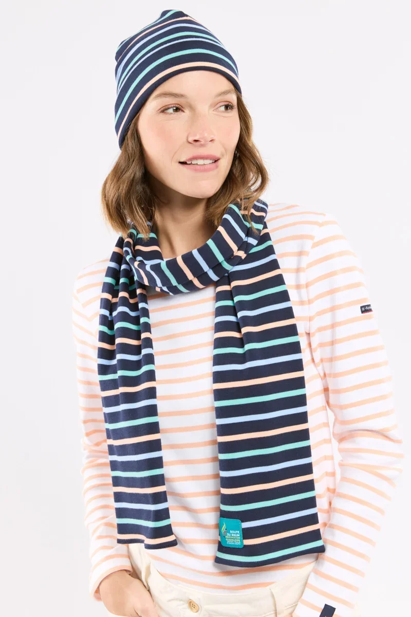 Authentic Striped scarf – thick cotton Elite