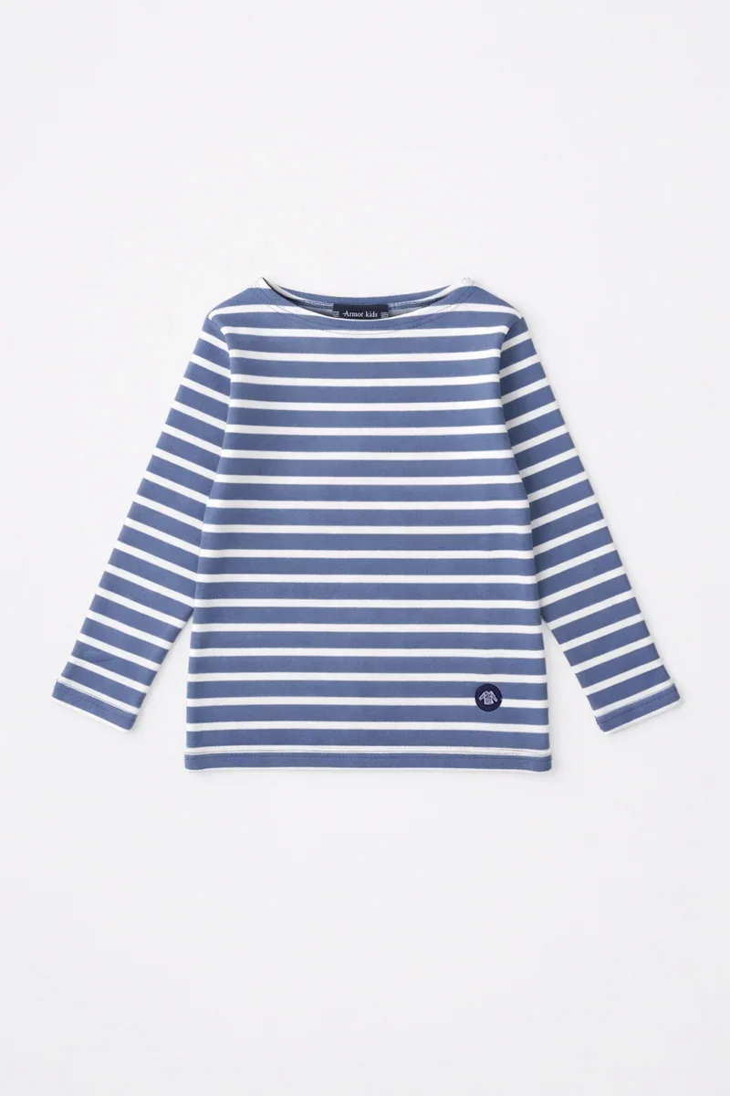 Convenient Kids' Breton striped shirt - heavy cotton Exclusive