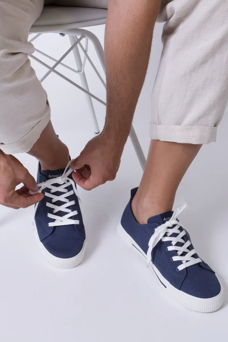Proven Avel low-top trainers – cotton Flexible