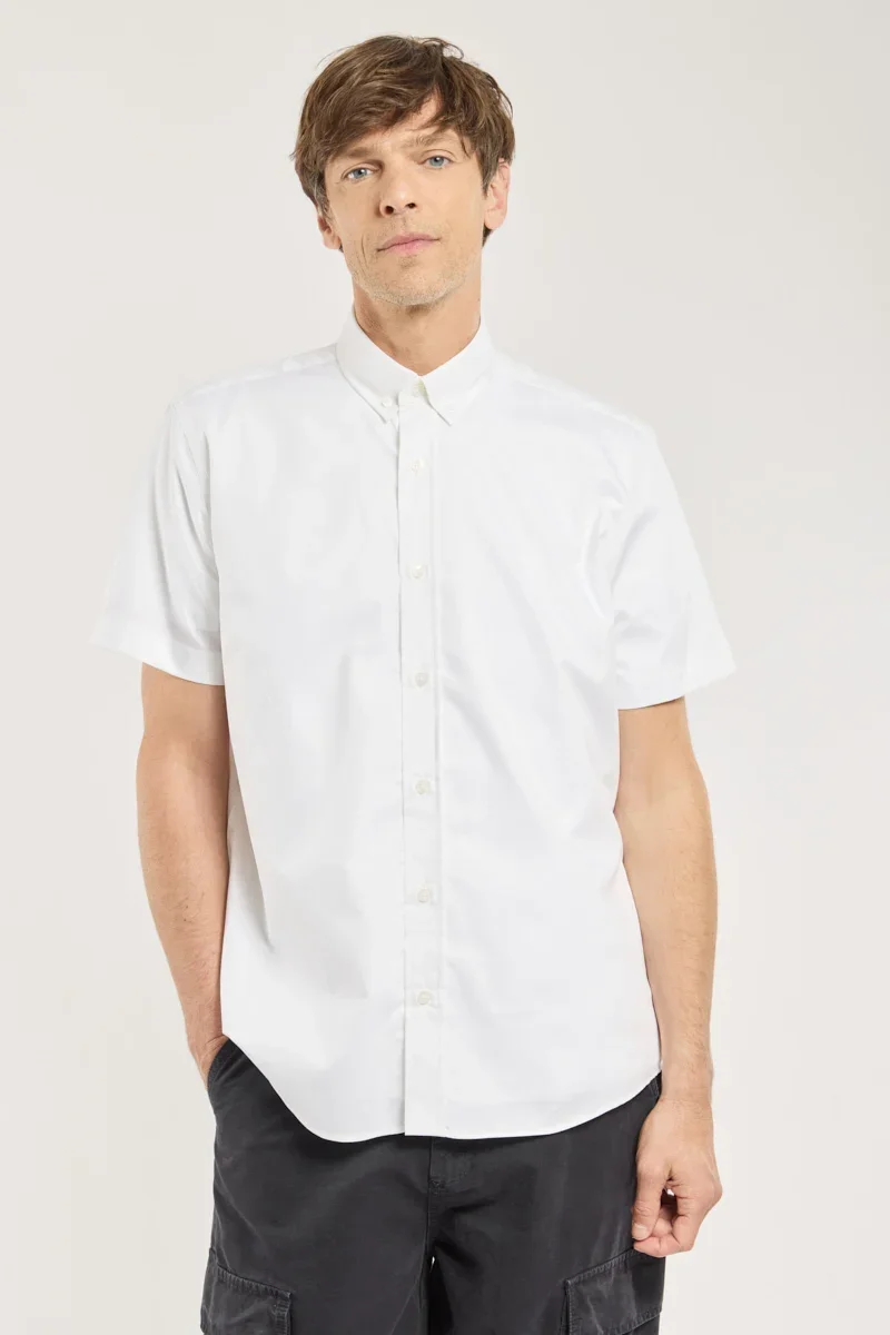 Sophisticated Chemise manches courtes – coton Modern