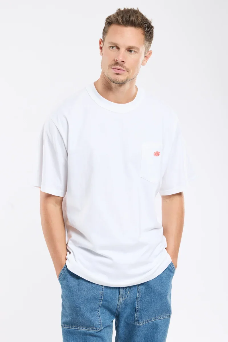 Practical T-shirt uni – coton issu de l’agriculture biologique High-Performance