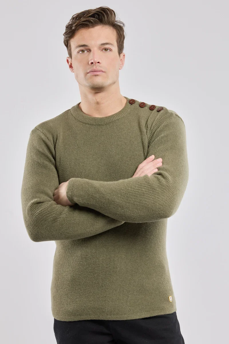 Specialty Héritage sailor sweater – lambswool Durable