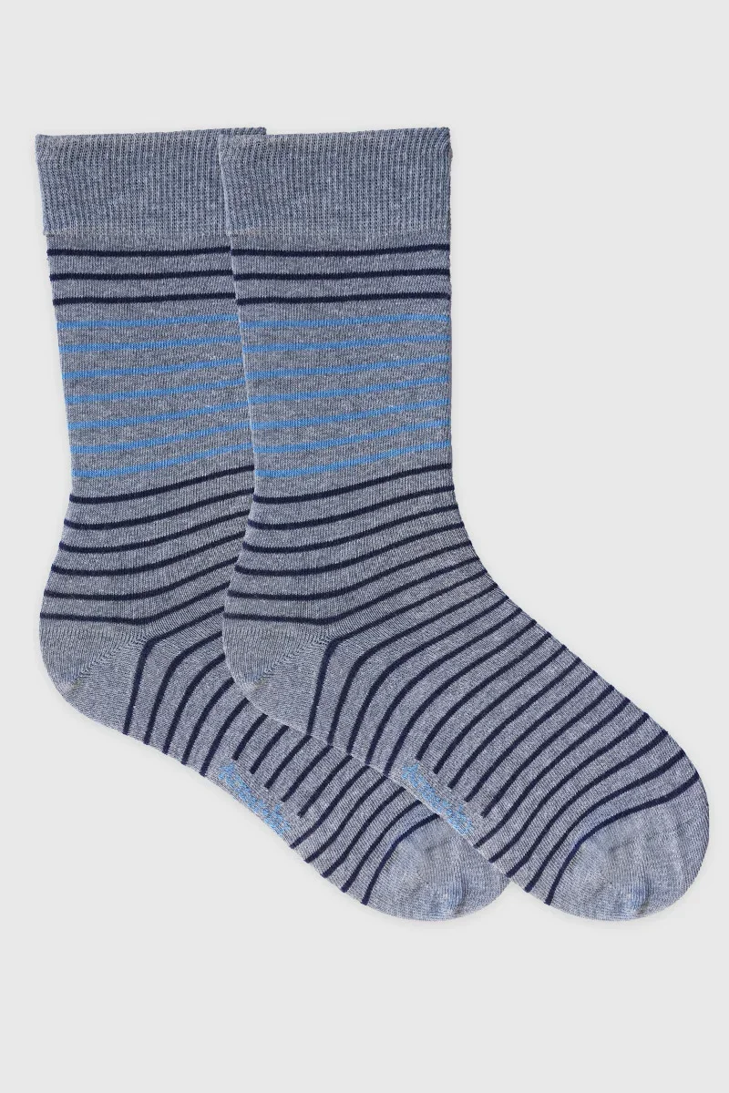 Crafted Striped socks – cotton Minimalist
