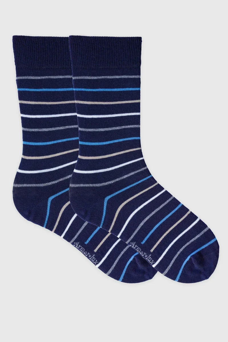 Authentic Striped socks – cotton Sophisticated