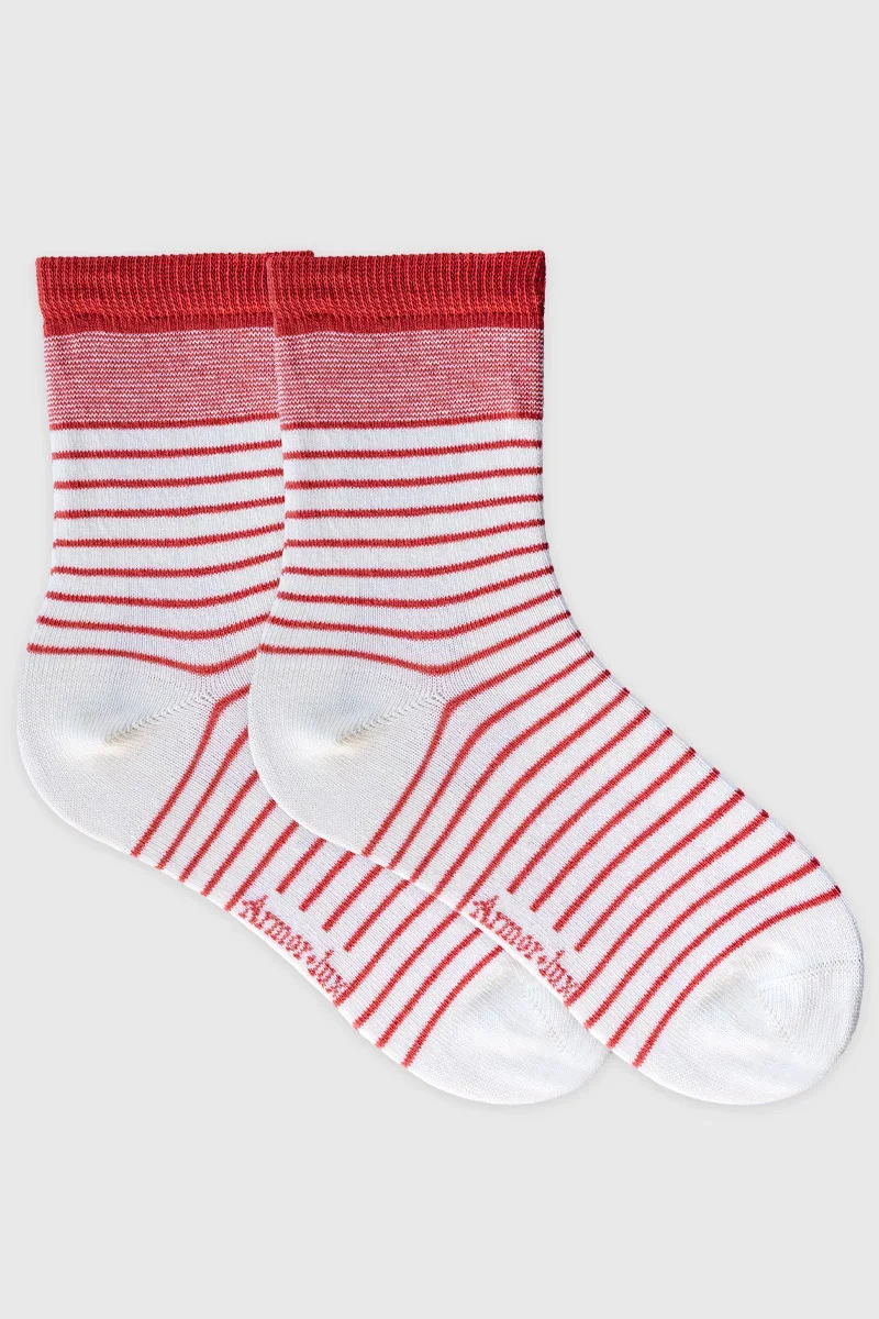 Selected Striped socks – cotton Modern