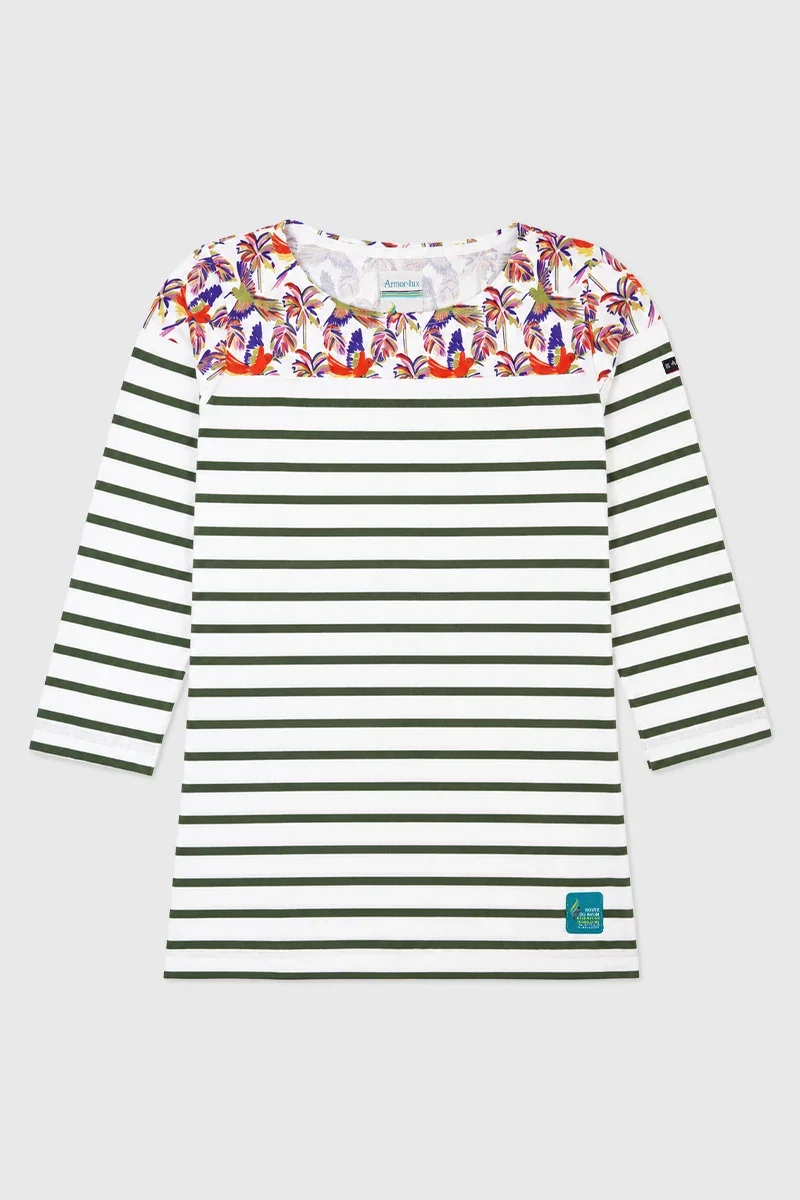 Genuine Long-sleeve Breton Top – cotton Expertly Made