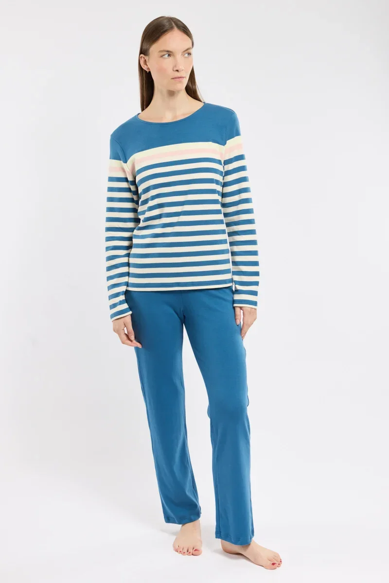 Sophisticated Pyjama manches longues rayé – coton Environmentally Friendly