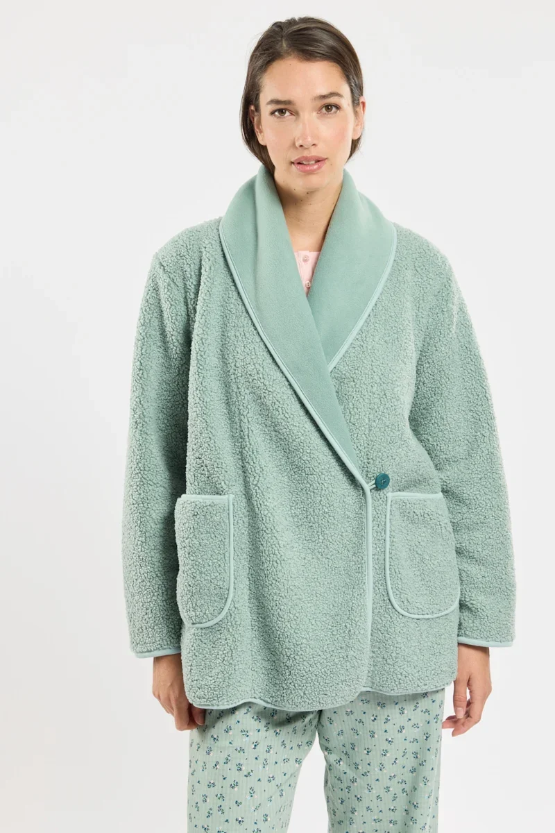 Organic Robe de chambre courte Stylish