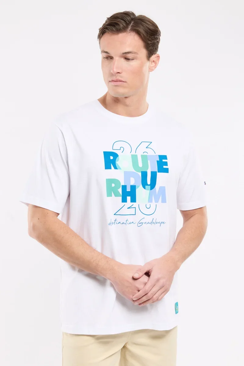 Next-Generation T-shirt sérigraphié – Route du Rhum – Destination Guadeloupe Organic