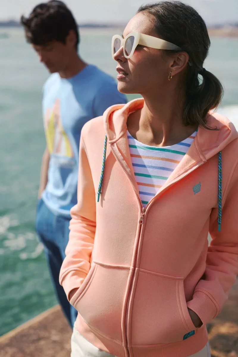 Secure Sweat zippé sérigraphié – Route du Rhum – Destination Guadeloupe Stylish