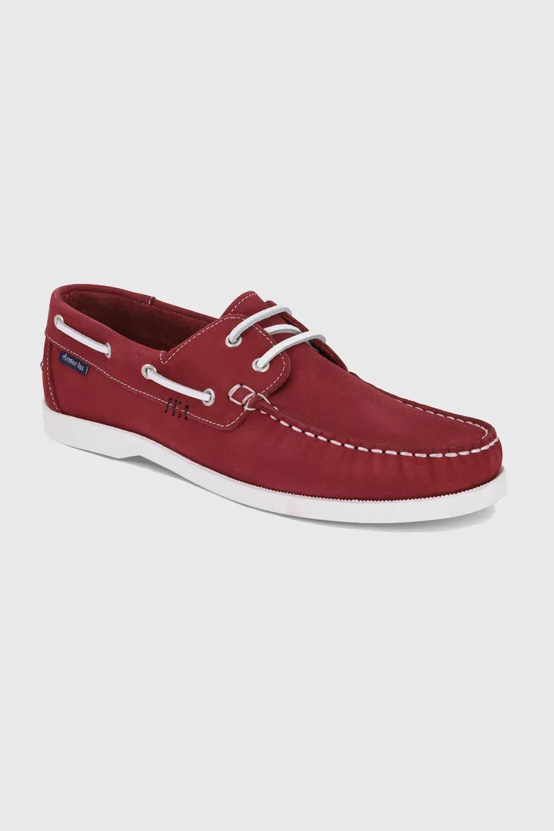 Exceptional Chaussures bateau Frehel rouge – cuir High-Performance