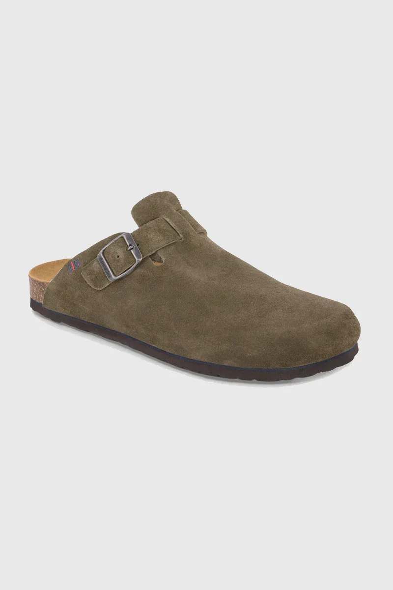 First-Class Sabots Zeste – cuir Smart