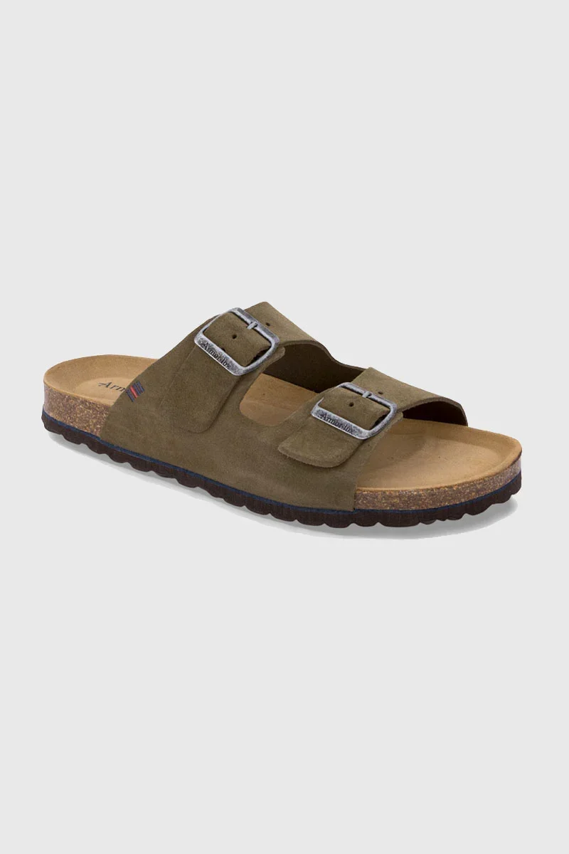 Premium Mules deux brides Zef – cuir Smooth