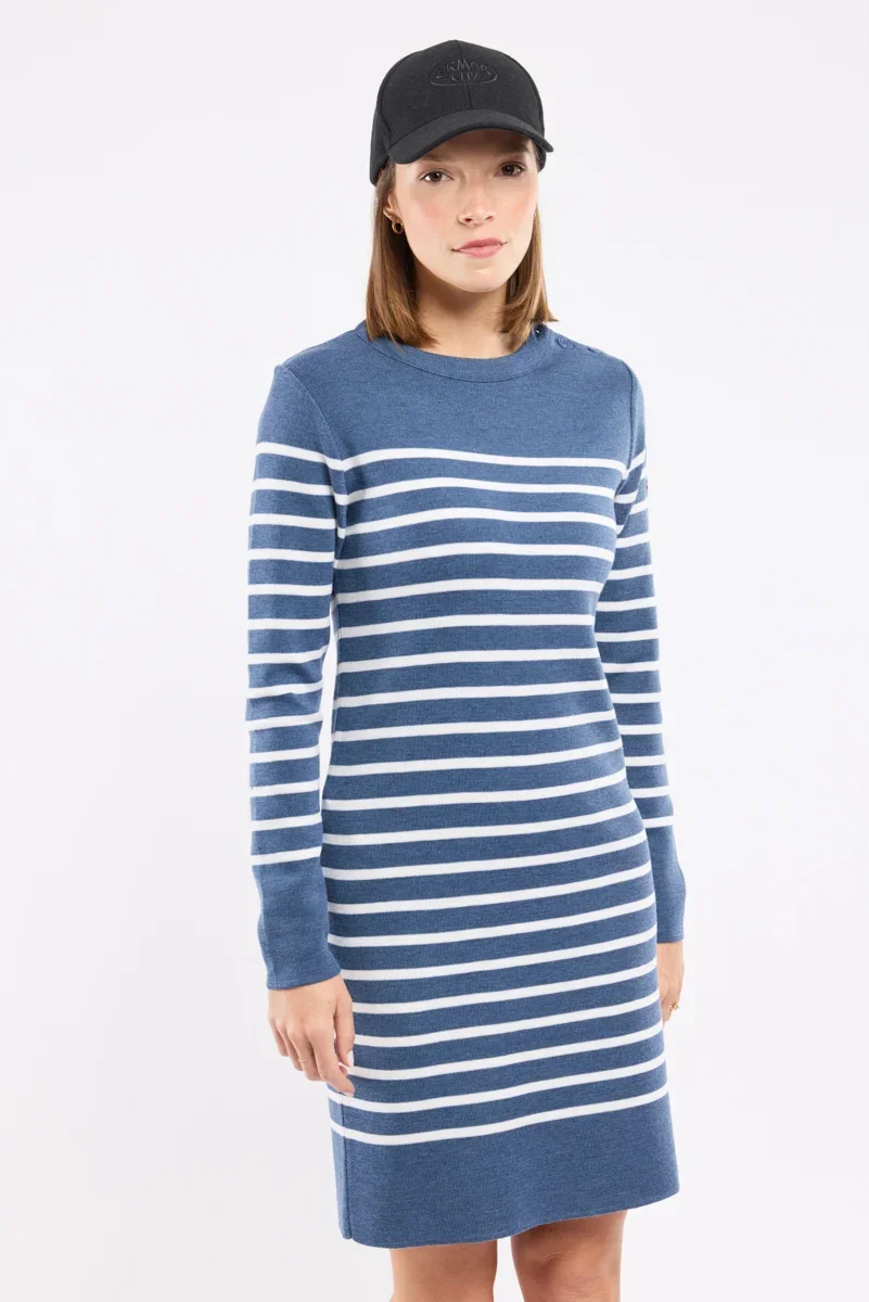 High-Quality Robe – laine mérinos Fashionable