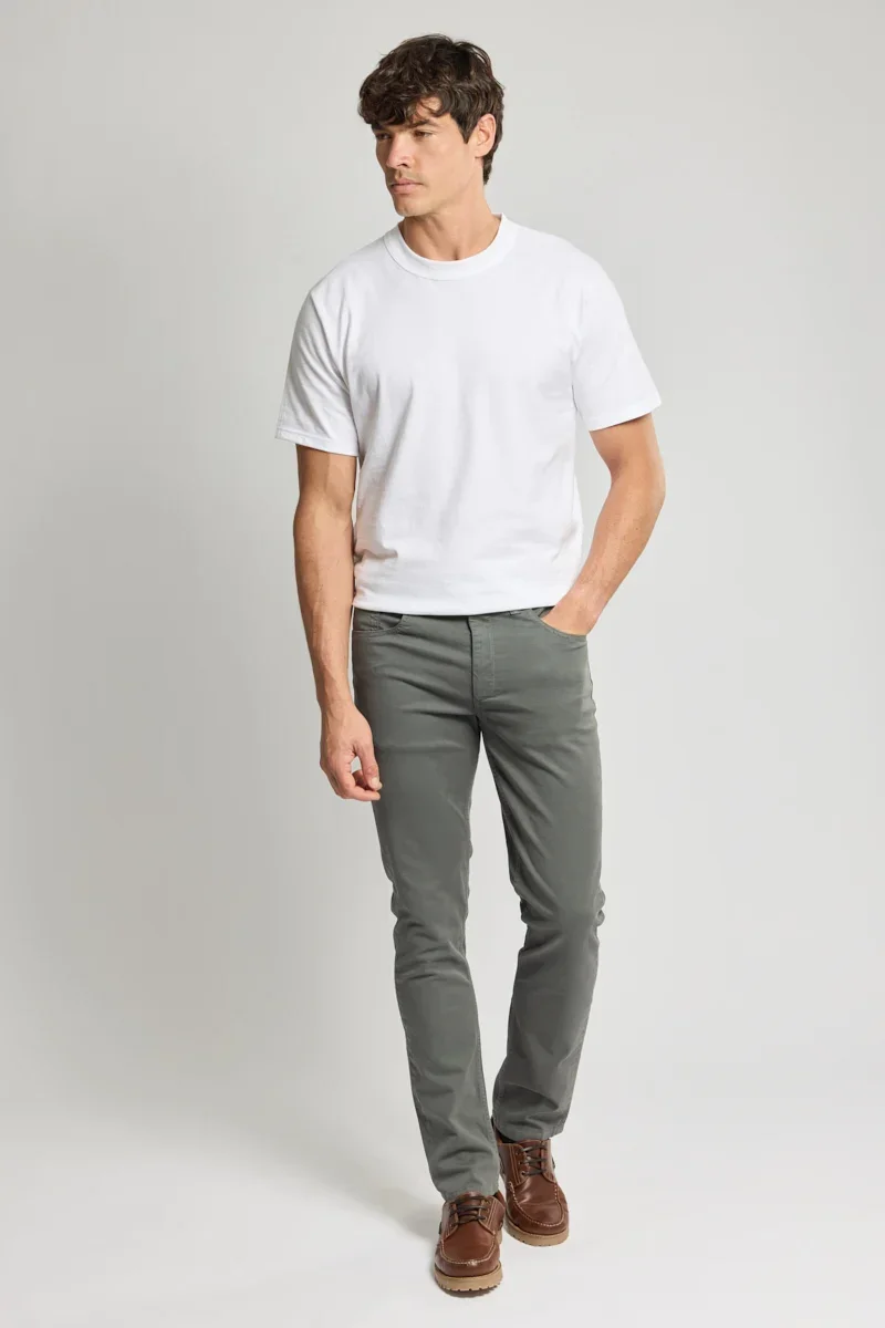 Relaxed Pantalon coupe droite – coton Enhanced