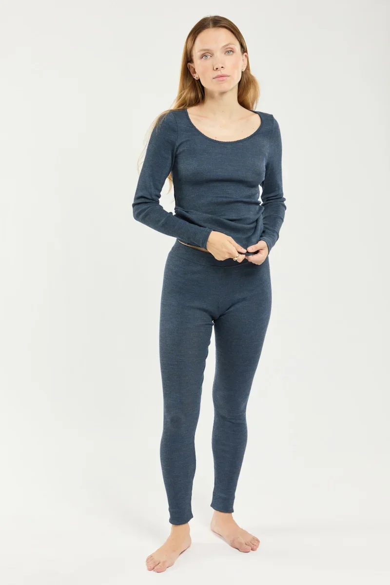 Official Legging – laine et soie Smart
