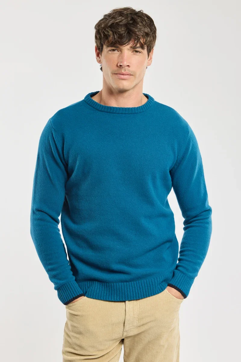 High-Performance Pull col rond Bérac – laine Excellent