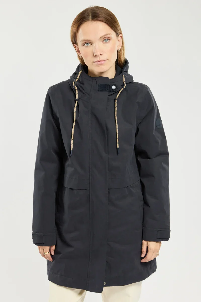 Convenient Parka imperméable BREVIKA Organic