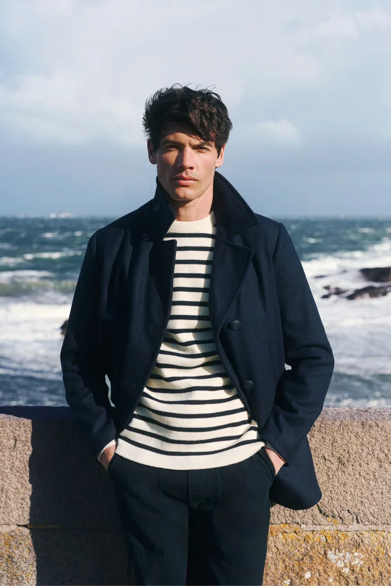 Modern Cap Sizun pea coat – wool Casual