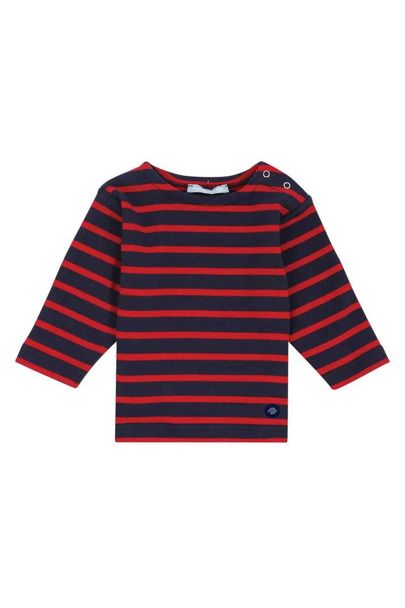 Specialty Baby’s Breton striped shirt – interlock cotton Innovative
