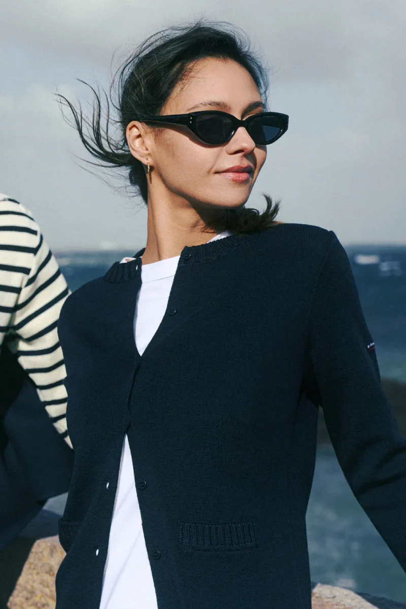 World-Class Cardigan – wool and acrylic Crafted