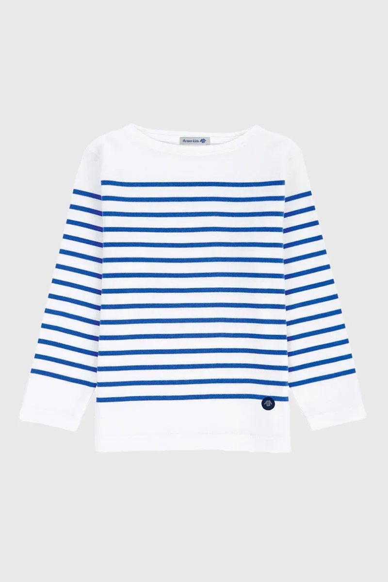 Pure Breton striped shirt Kids – interlock cotton World-Class